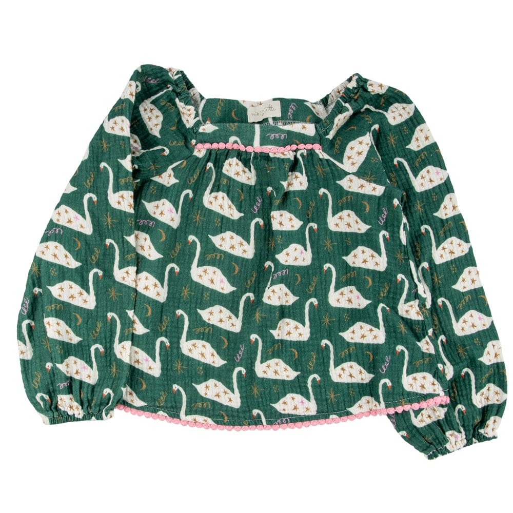 Lilly Blouse Swan Lake