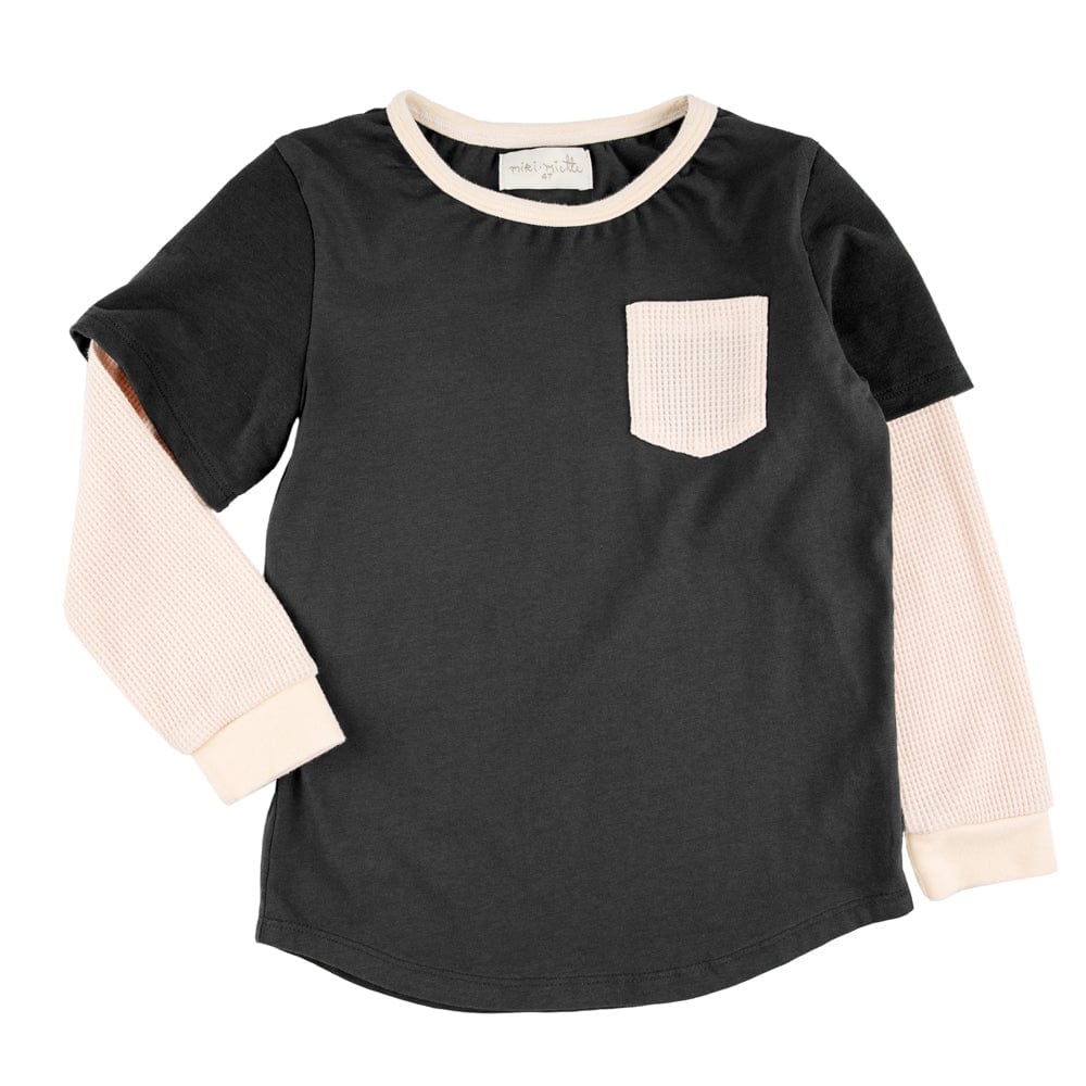 Duncan 2Fer Shirt Charcoal