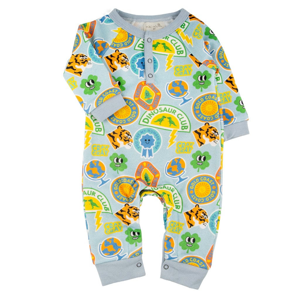 Bailey Romper Dino Club