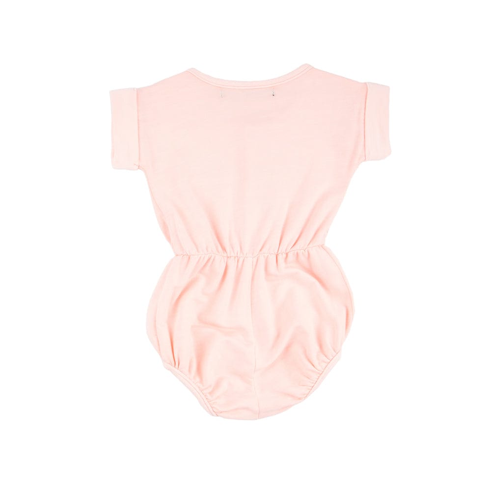 JUDY BUBBLE ROMPER CORAL