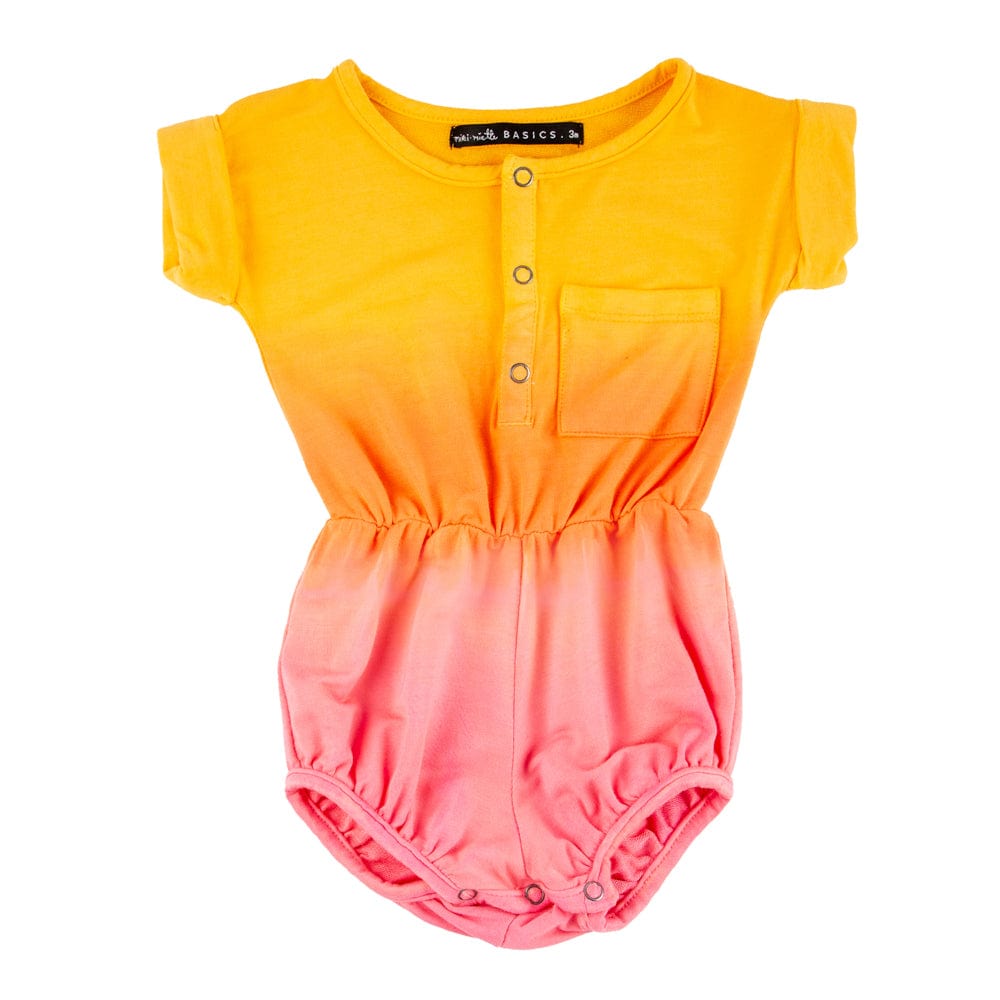 JUDY BUBBLE ROMPER GOLDEN HOUR