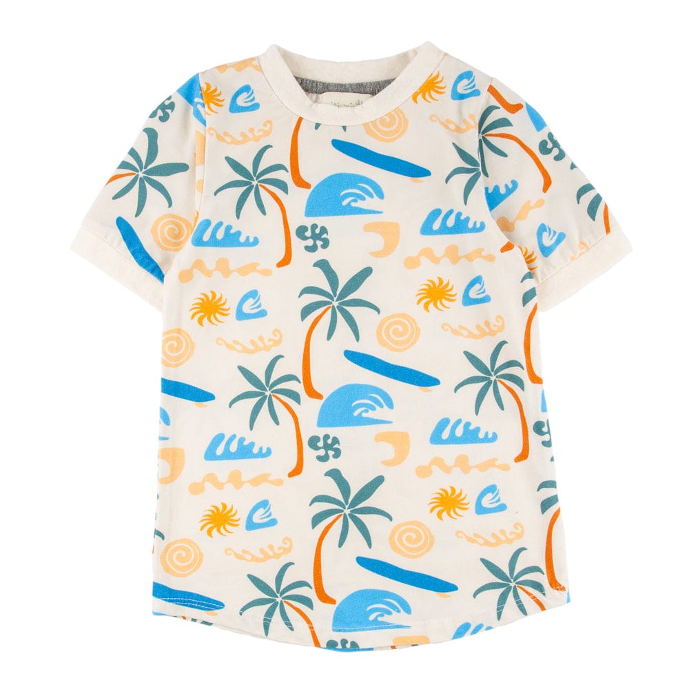 CHRISTOPHER TSHIRT SURF POLYNESIA