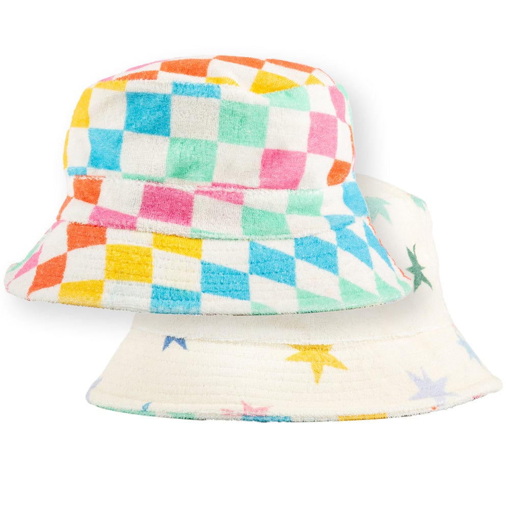 REVERSIBLE BUCKET HAT STARBURST