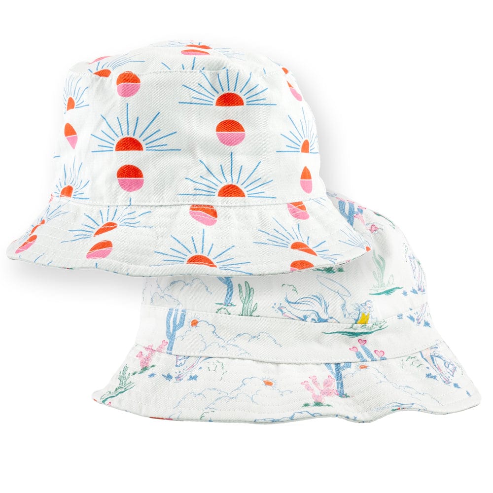 REVERSIBLE BUCKET HAT WESTERN SUN