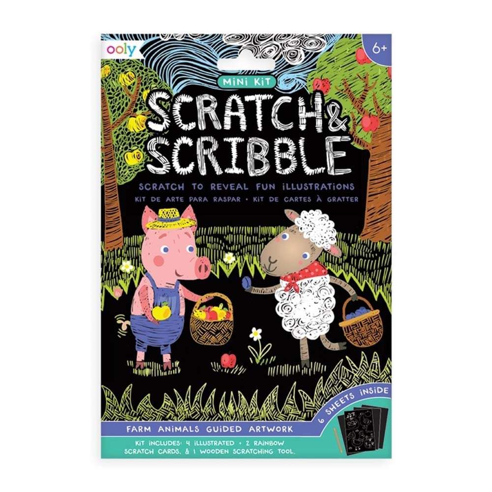 Ooly Scratch & Scribble Mini Art Kit