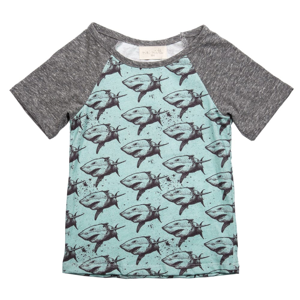 Little Boys SHARK / 3m Sydney All-Over Tshirt Shark