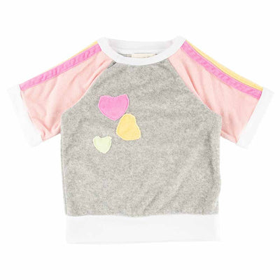 Little Gals Anni Short Sleeve Pullover Sweetheart