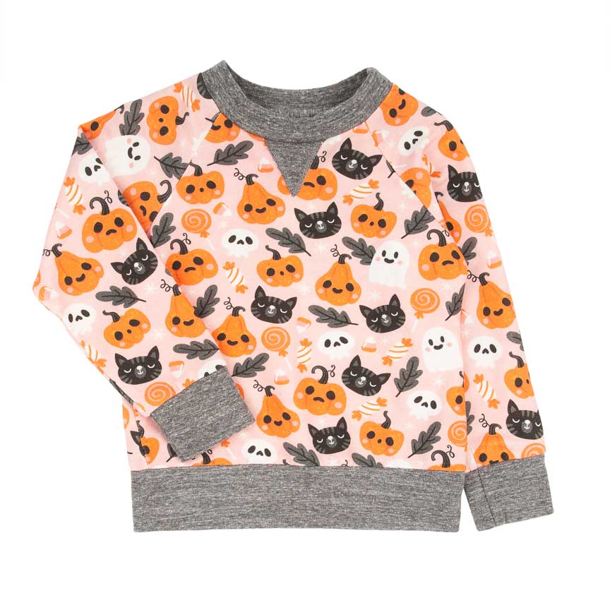 Little Gals Iggy Pullover Trick or Treat
