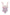 Miki Miette baby romper with pink cherry and blue stripe pattern on a white background