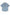Miki Miette blue wave and palm tree patterned cotton gauze shirt with white buttons on a white background