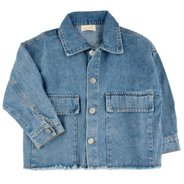 Brittany Denim Jacket – Miki Miette, LLC