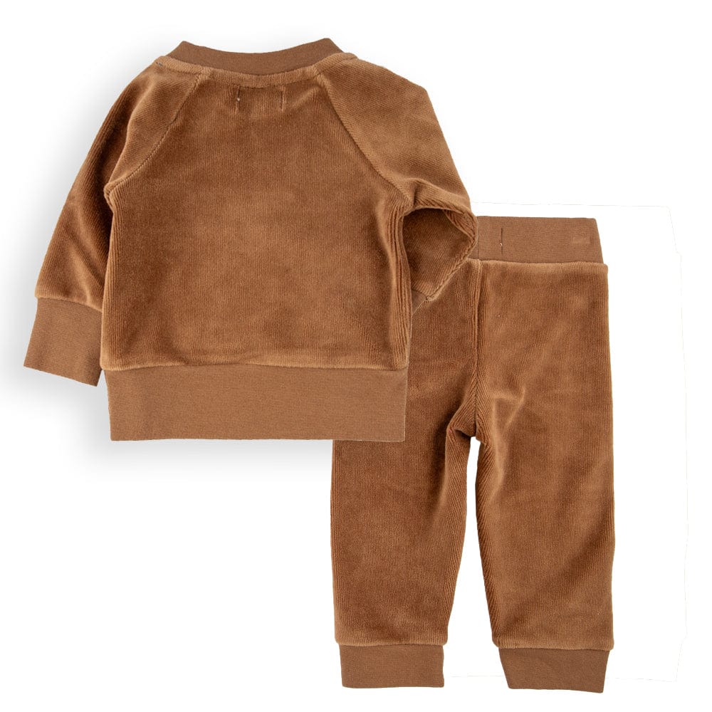 Charlie Layette Set Camel