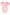 Pink romper with daisy flower patterns on a white background