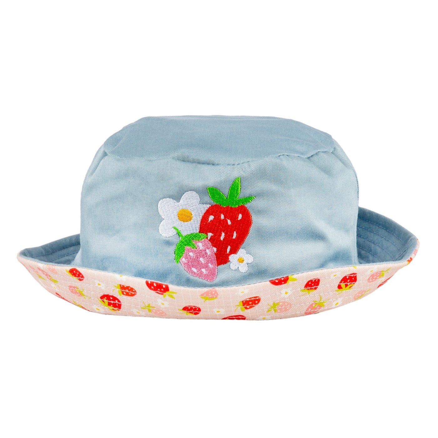 Reversible Hat Strawberry Field