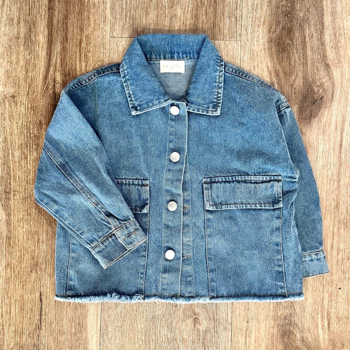 Brittany Denim Jacket – Miki Miette, LLC