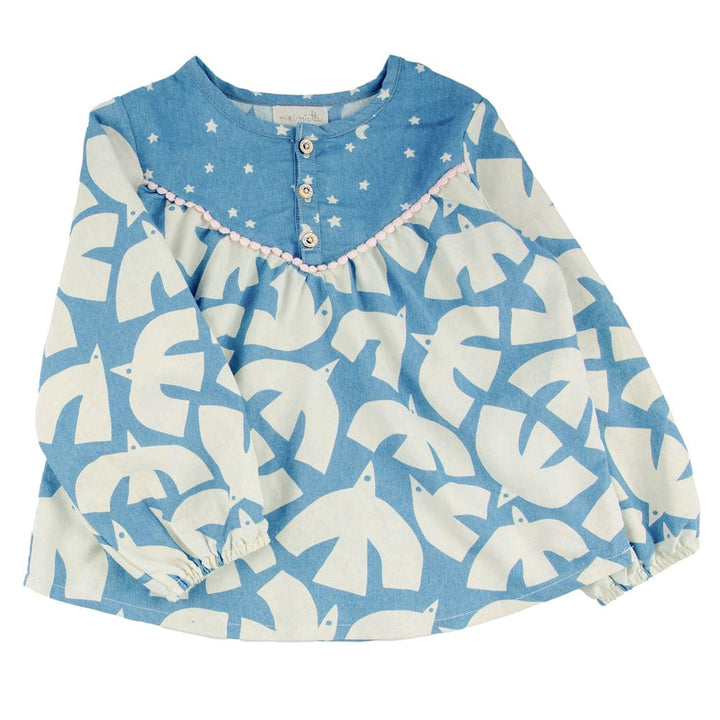 Julia Blouse Nordic Sky