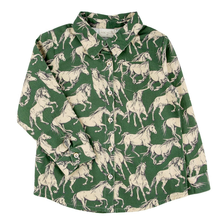 Jacob Buttondown Wild Horses