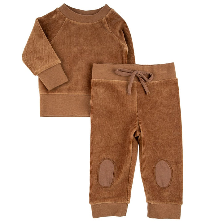 Charlie Layette Set Camel