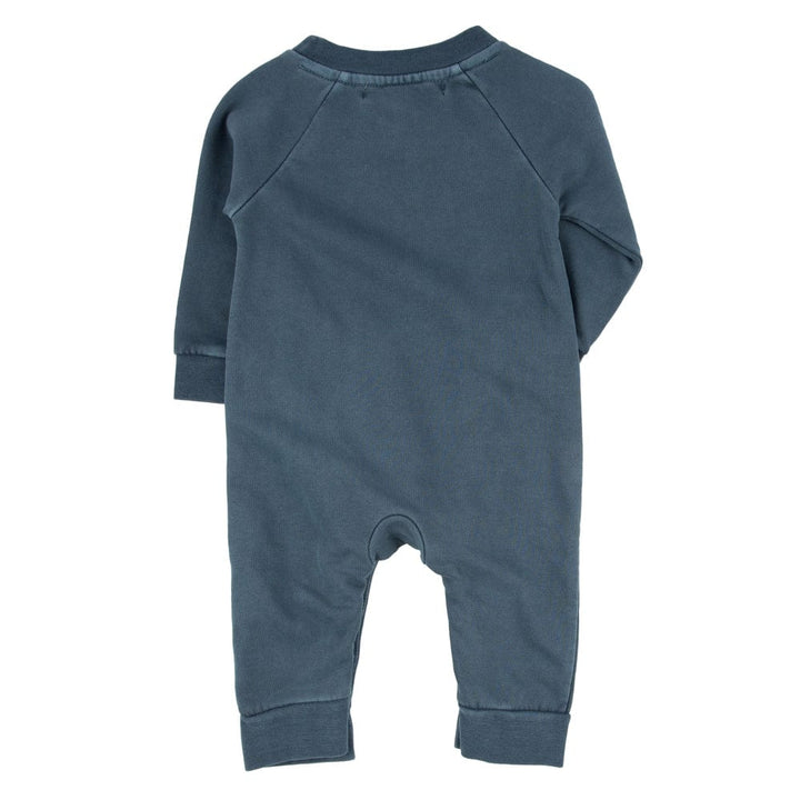 Henry Baby Romper Navy