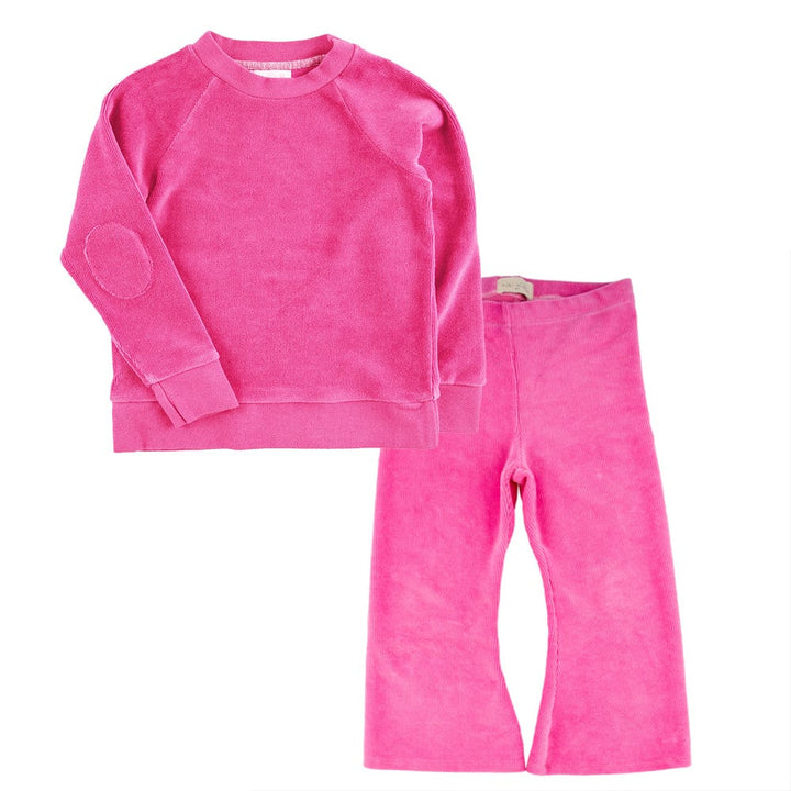 Charlie Layette Set Shocking Pink