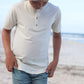 Crème Pauli Short Sleeve Henley