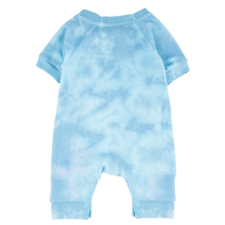 Casey Short Romper Heritage Blue Tie Dye