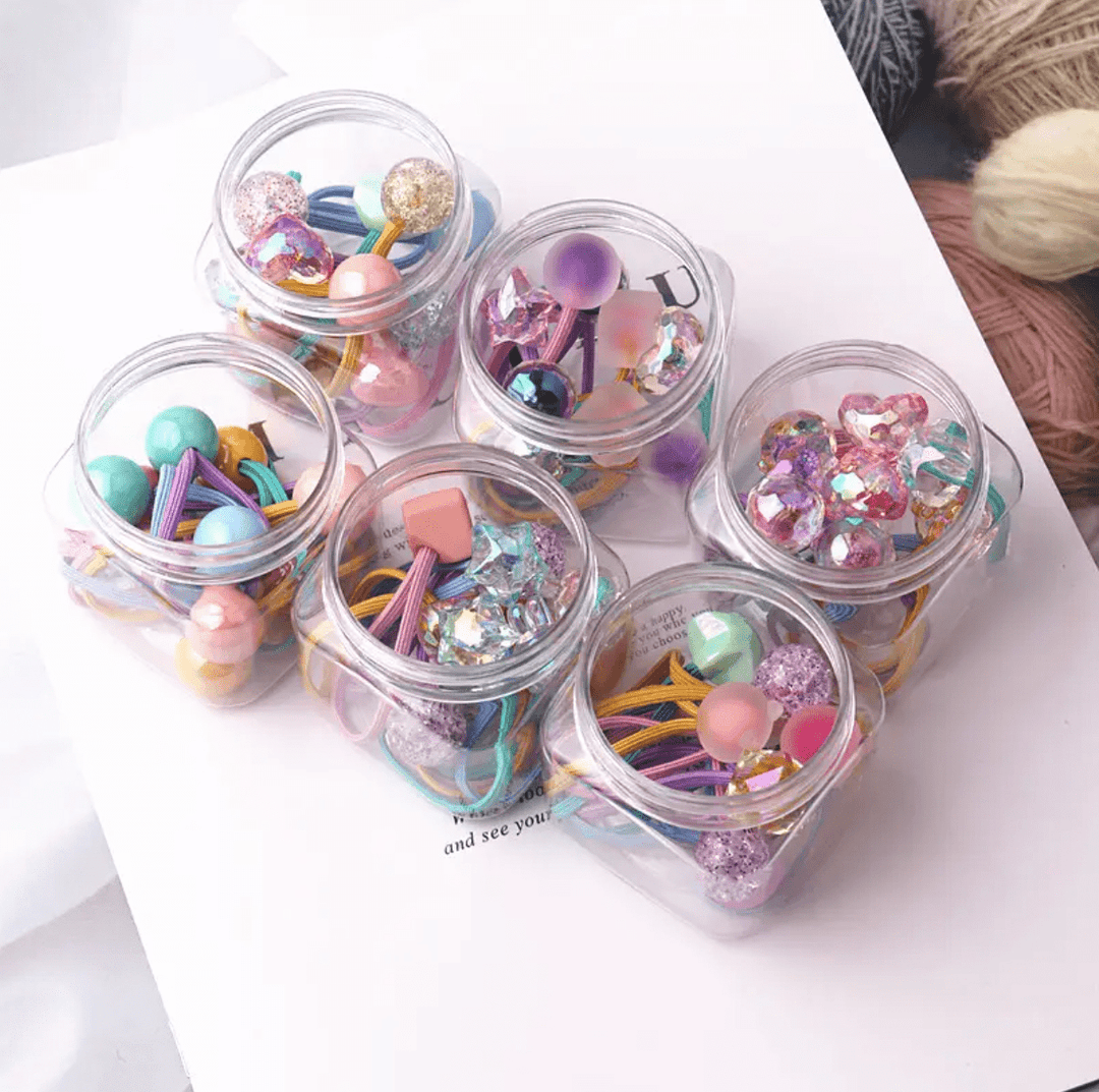 Gumdrop Hair Elastic 10pc Box Set