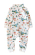 Baby Boy Happy Camper Teddy Buttondown Romper