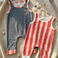 Baby Boy Hotel Del Drew Striped Tank Romper