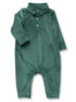 Baby Boy Pine Teddy Buttondown Romper