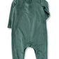 Baby Boy Pine Teddy Buttondown Romper