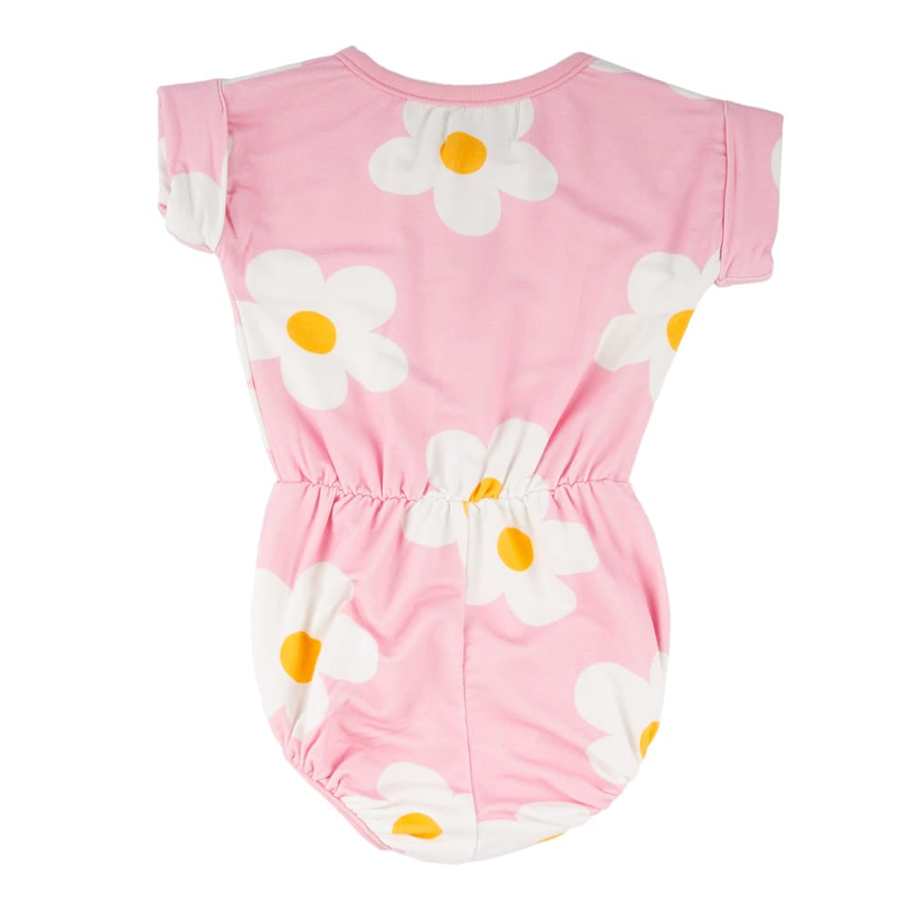 BABY GIRL JUDY ROMPER LAVENDER DAISIES