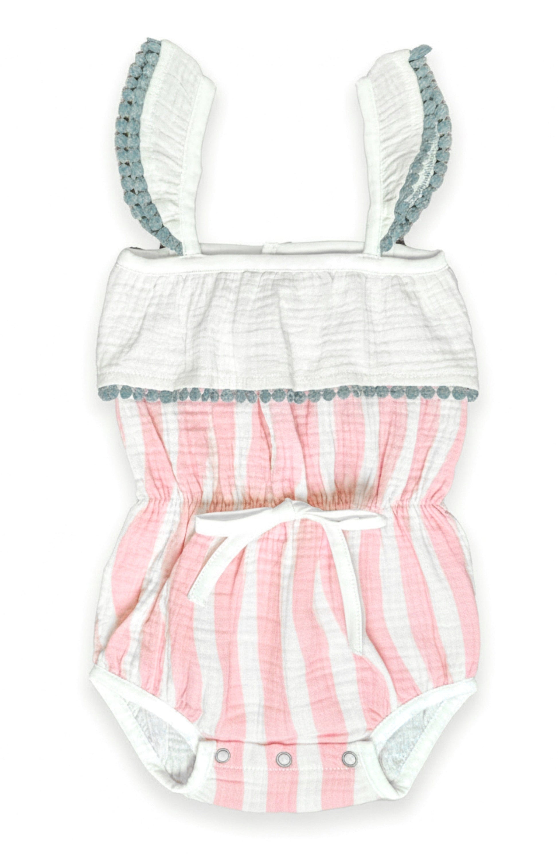 Baby Girl Pink Surf / 3-6m Pink Surf Willa Bubble Romper
