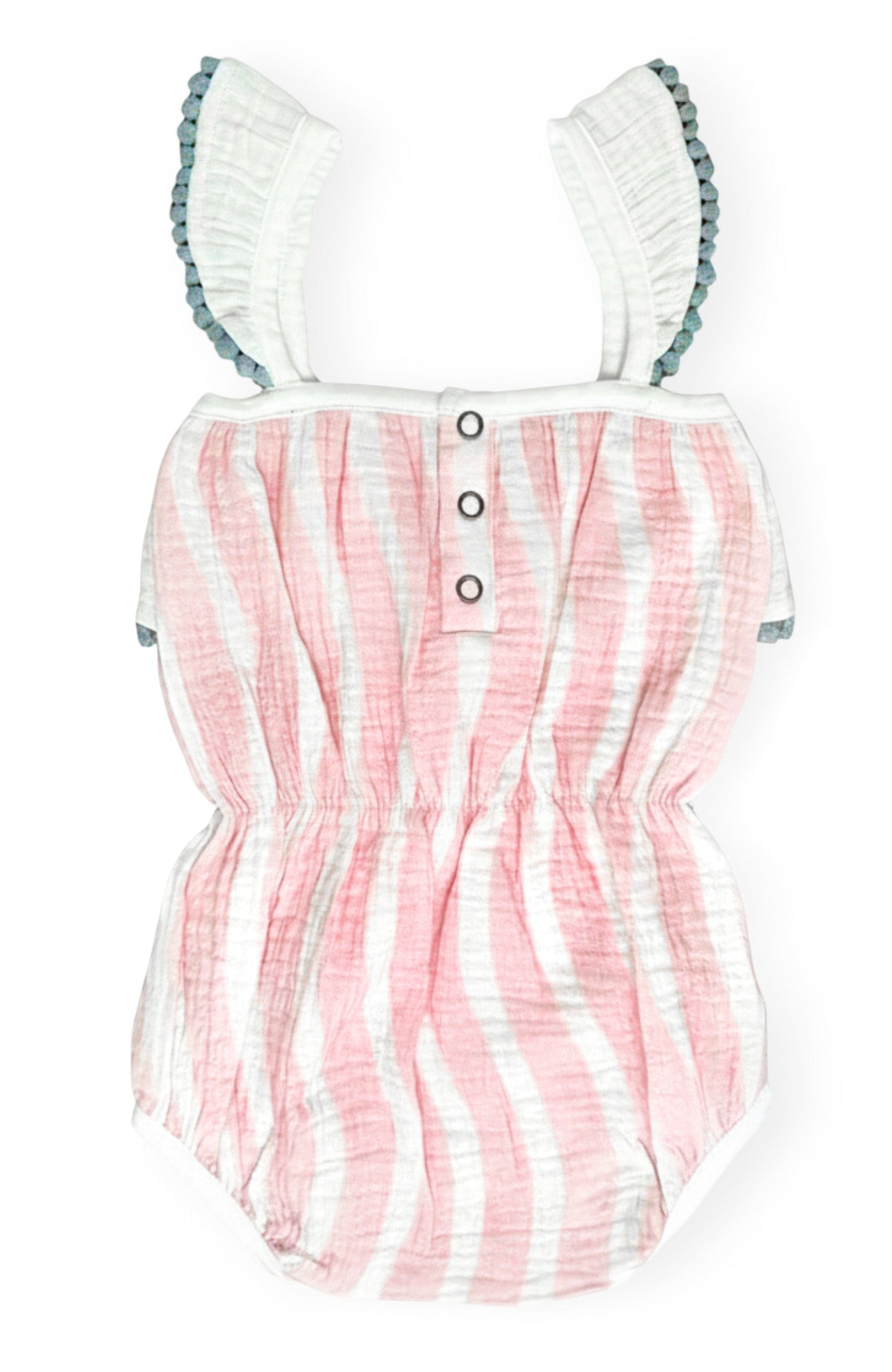 Baby Girl Pink Surf Willa Bubble Romper