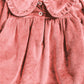 Baby Girl Rose Lila Bubble Romper
