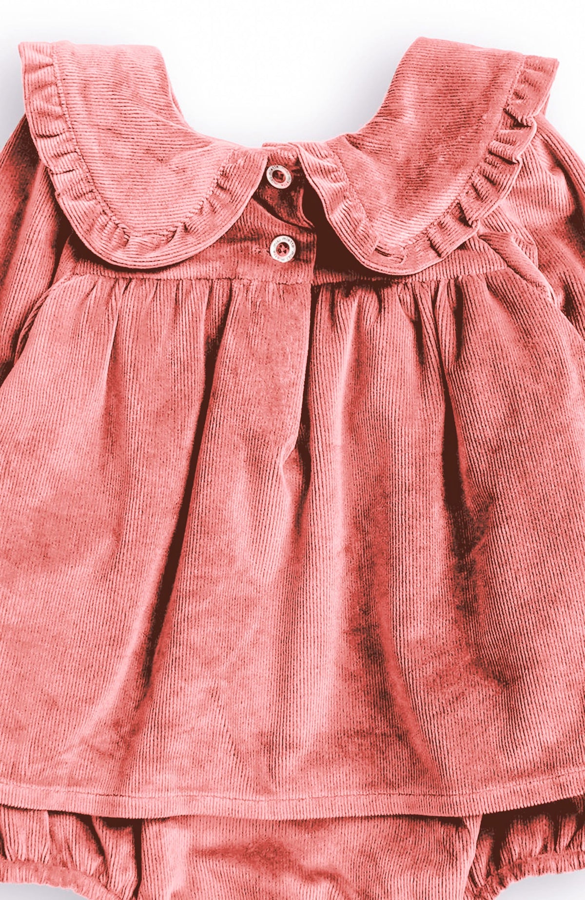 Baby Girl Rose Lila Bubble Romper