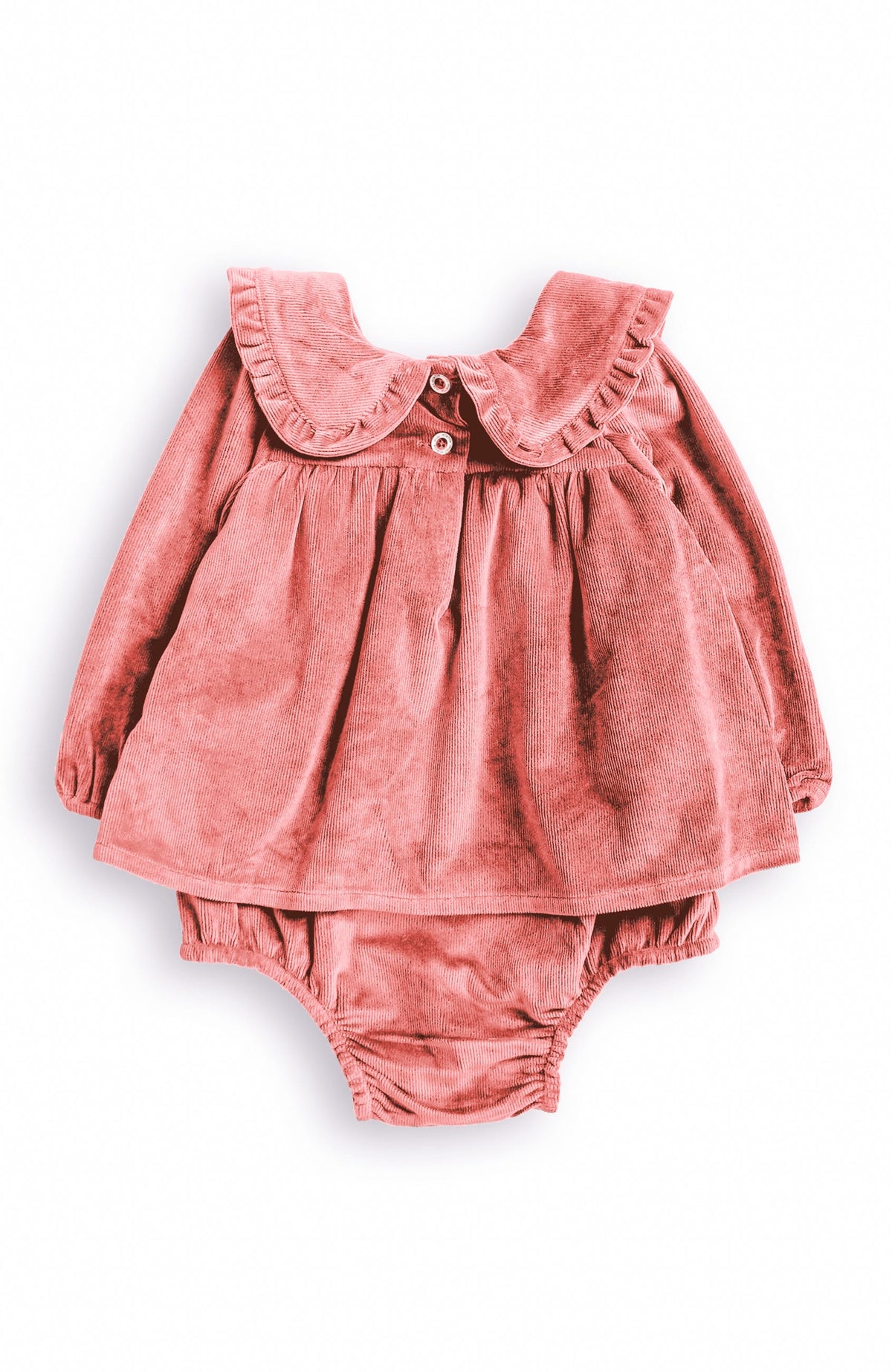 Baby Girl Rose Lila Bubble Romper