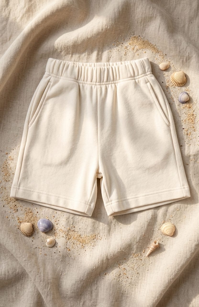 Boys. Crème Wylie Shorts