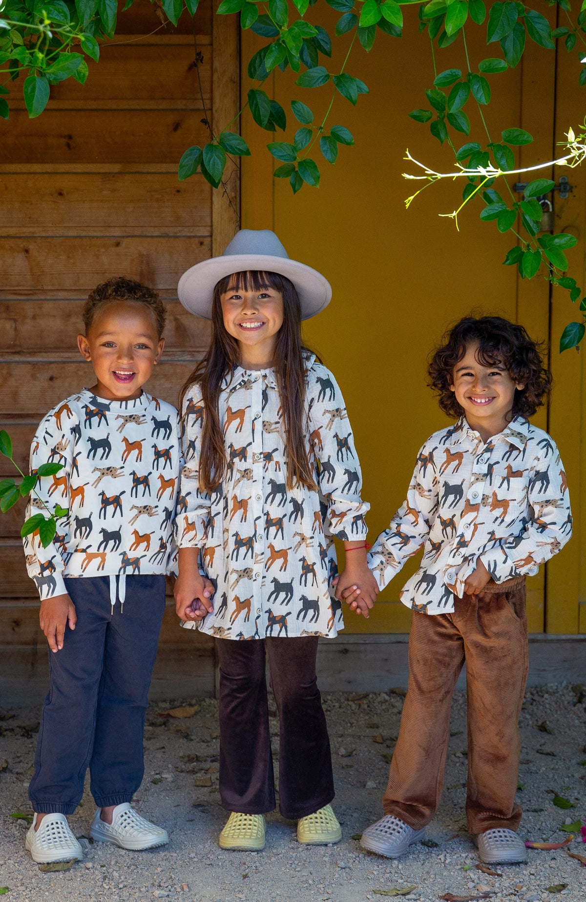 Boys. Giddy-Up Hunter Hunter Sweatshirt