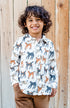 Boys. Giddy-Up Jacob Jacob Buttondown Shirt