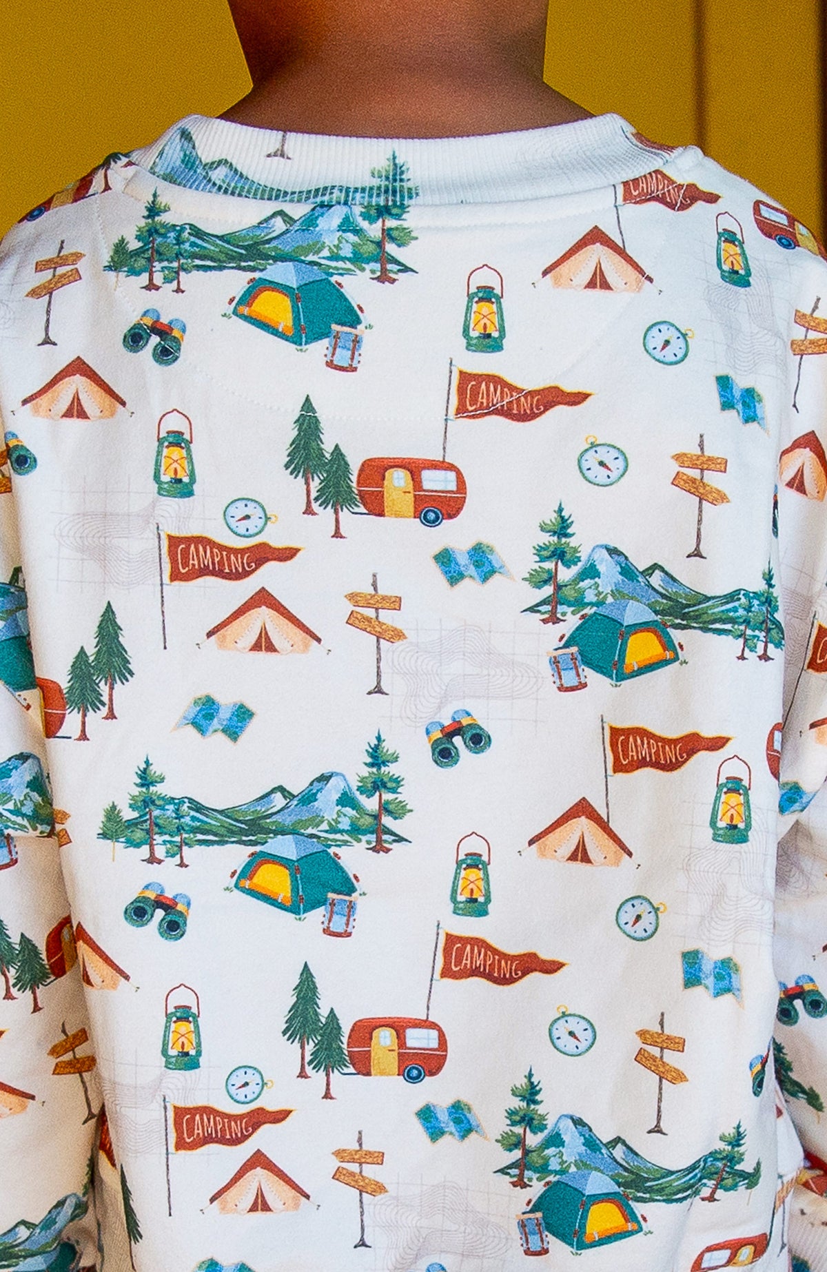 Boys. Happy Camper Hunter Sweatshirt