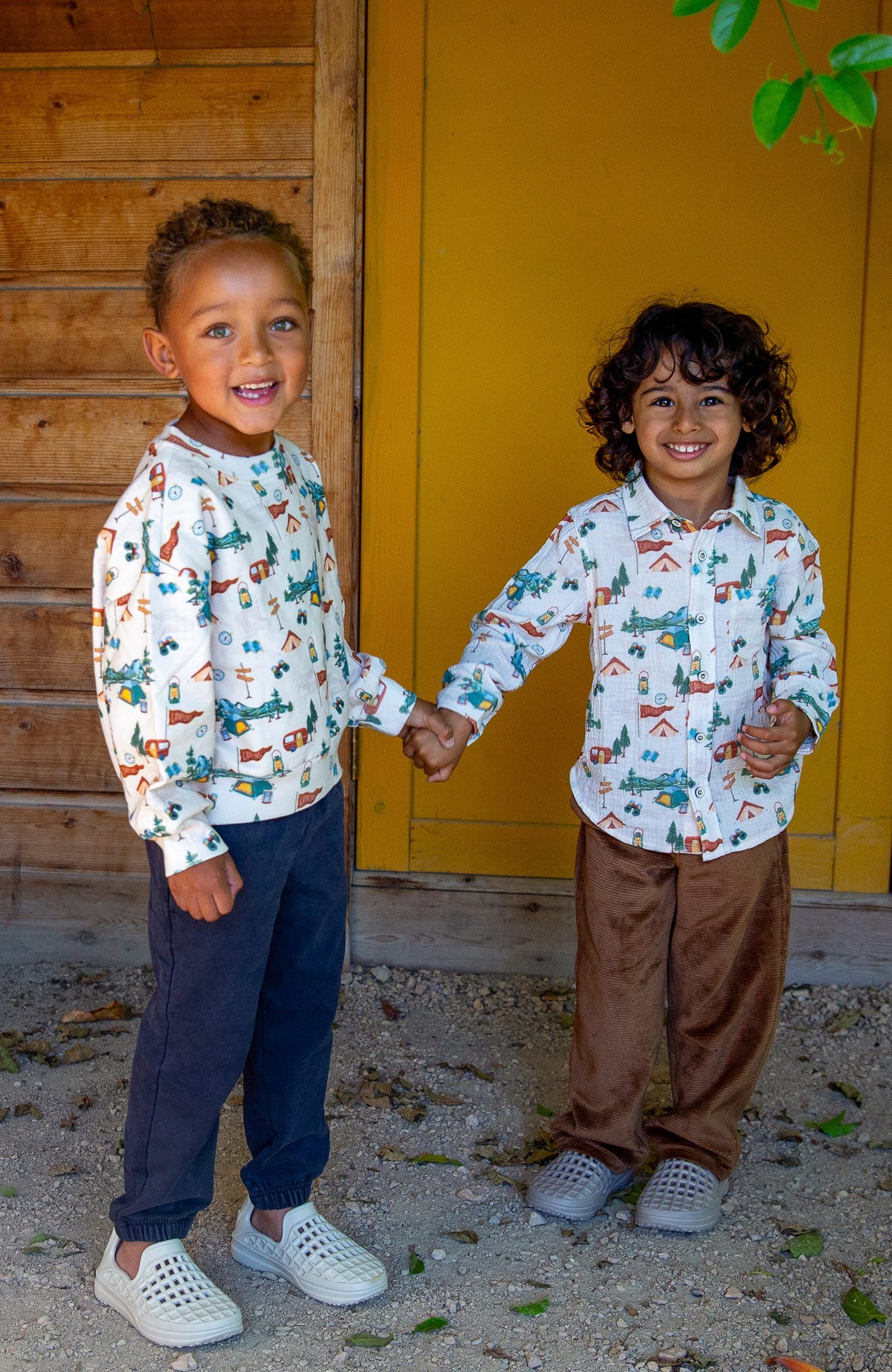 Boys. Happy Camper Hunter Sweatshirt