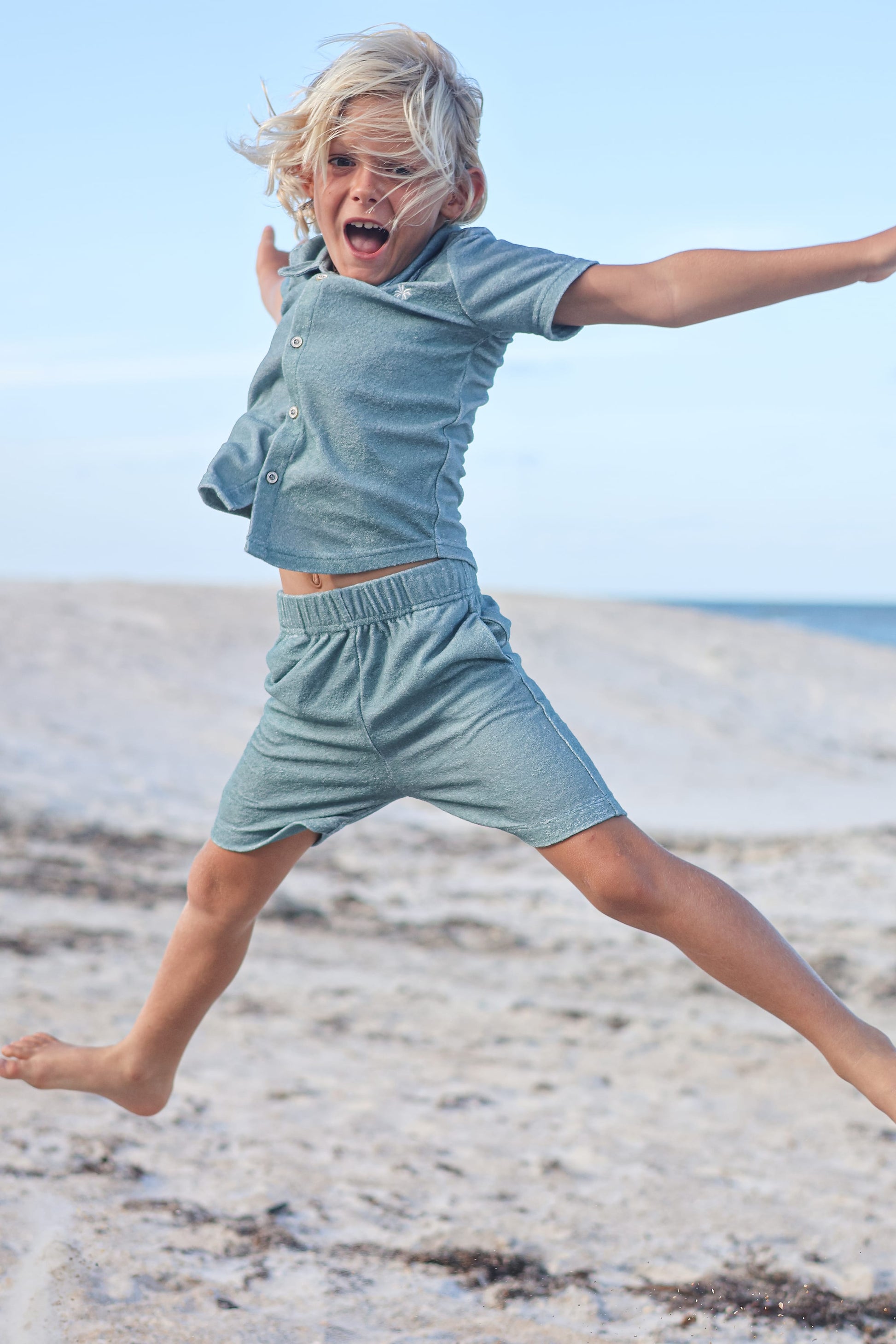 Boys. Lagoon Jerry Short Sleeve Buttondown