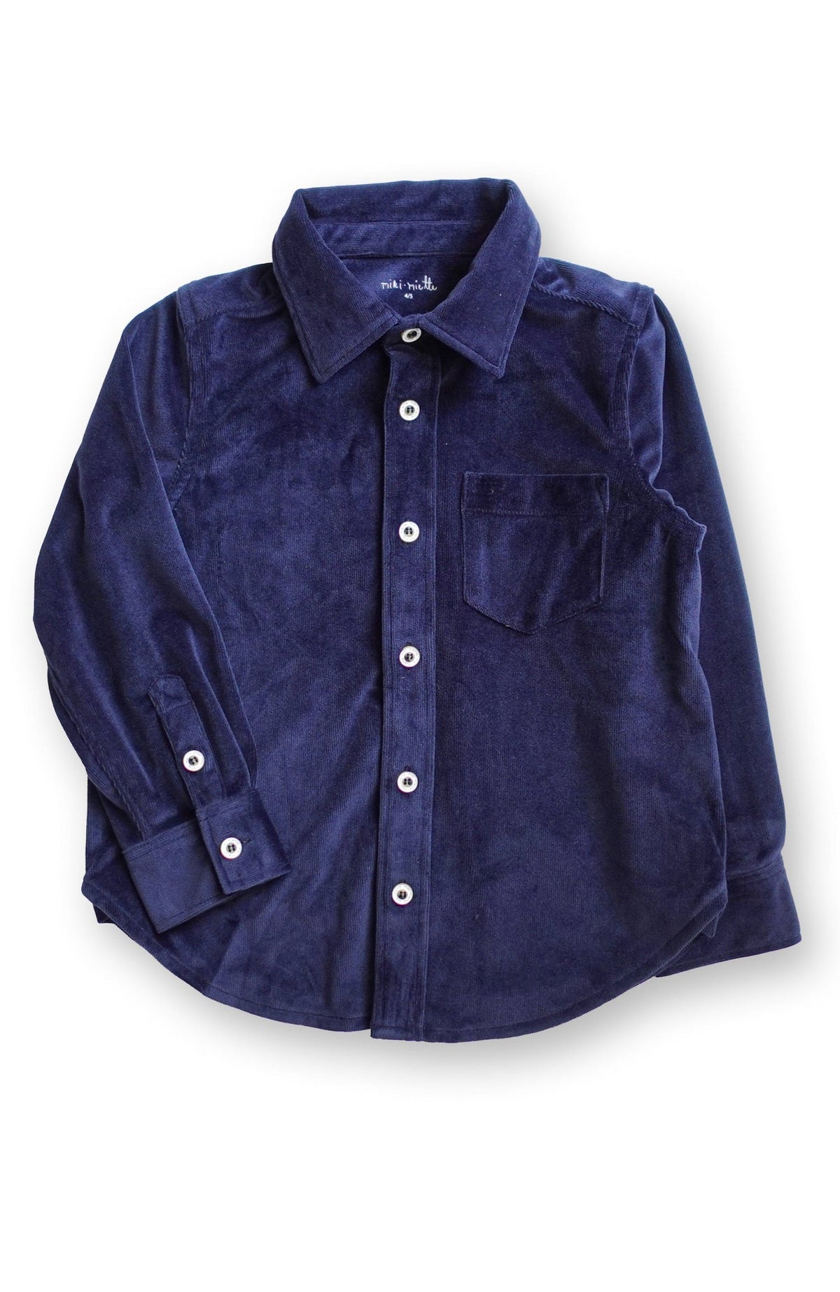 Boys. Navy Jacob Buttondown Shirt