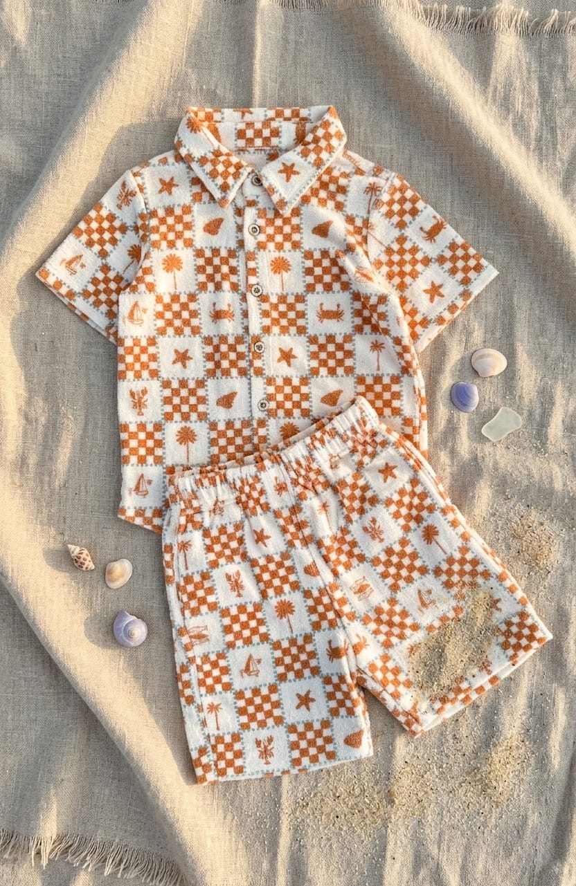 Boys. Seminyak Jerry Short Sleeve Buttondown