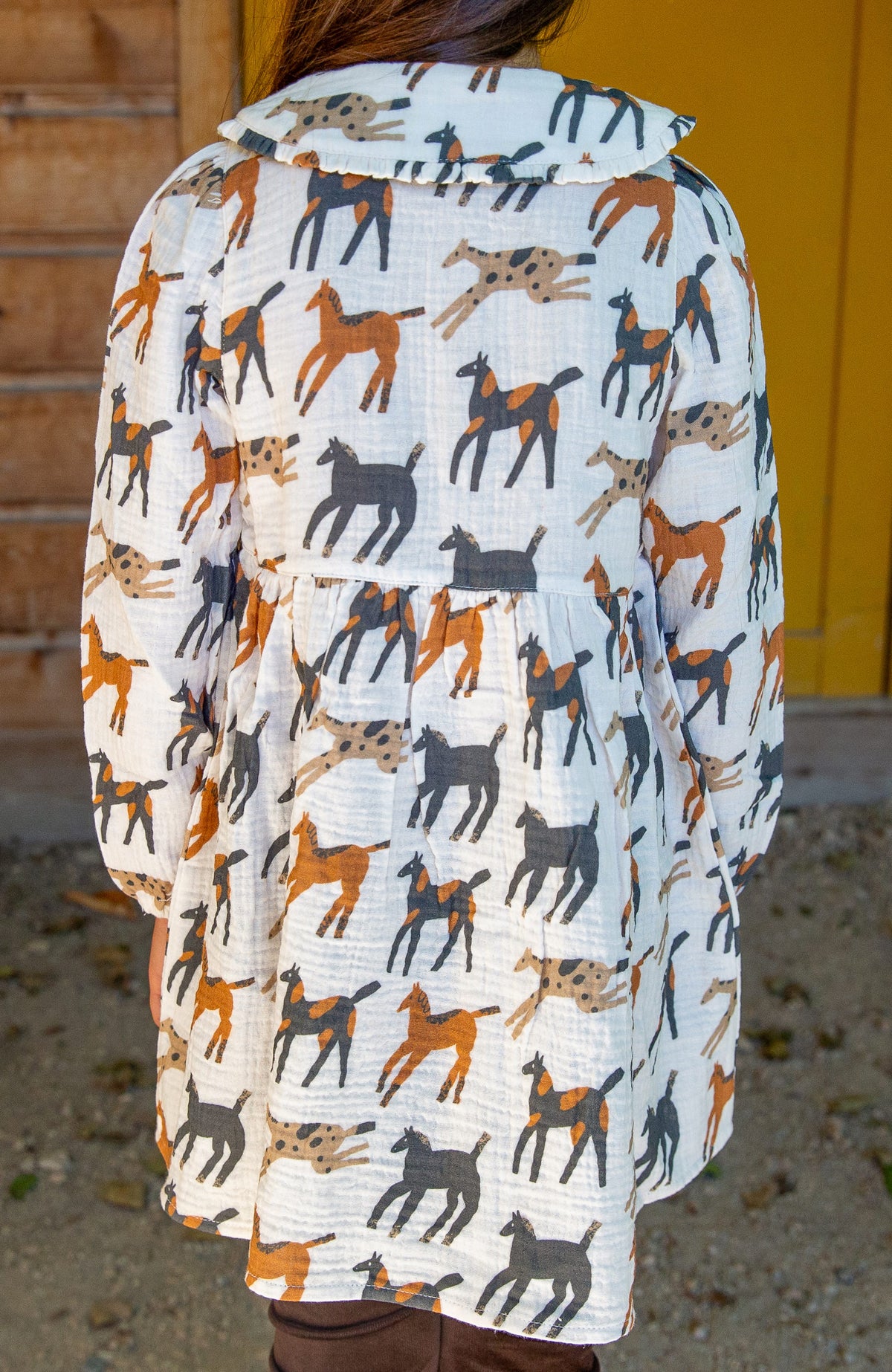 Girls Giddy-Up Dolly Shirt Dress