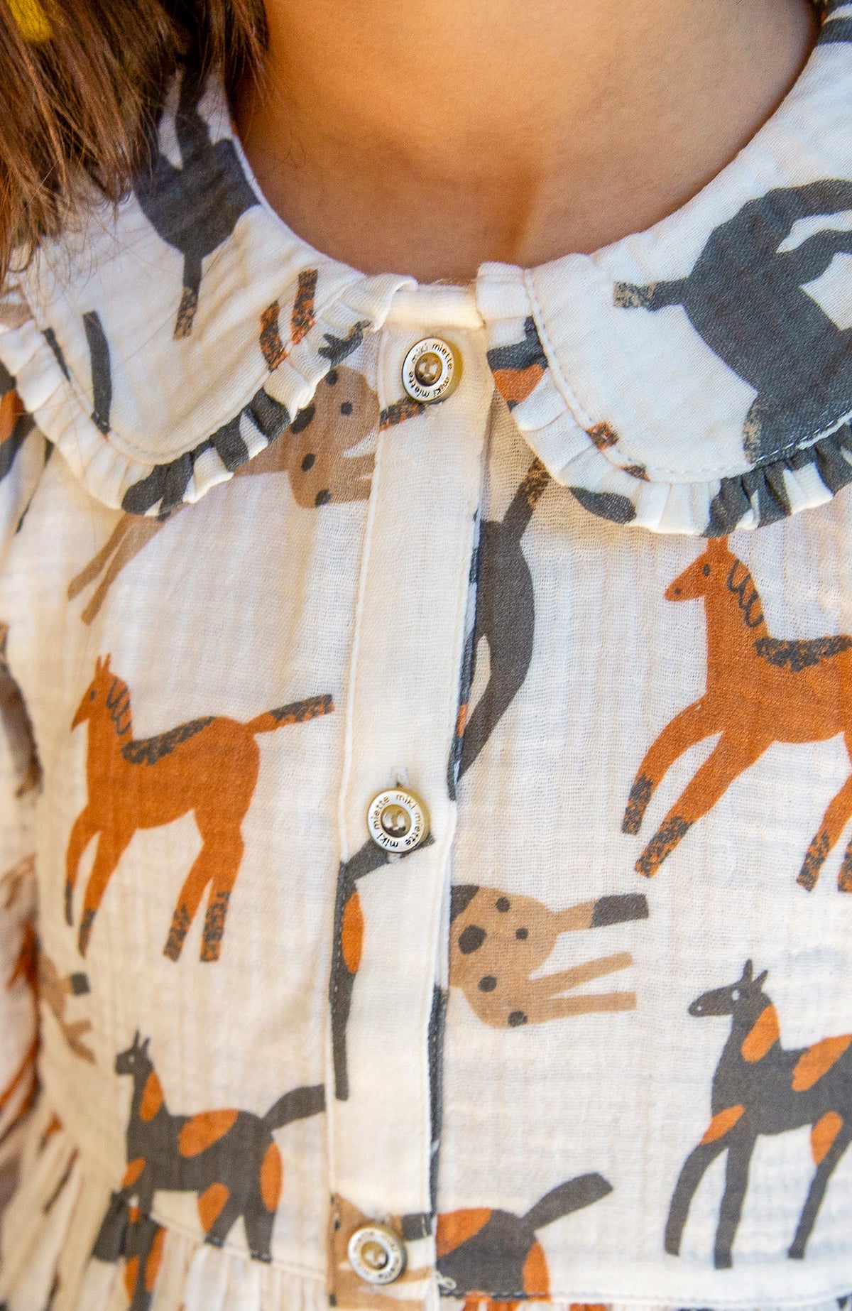 Girls Giddy-Up Dolly Shirt Dress