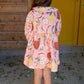 Girls Pink Lady Dolly Shirt Dress