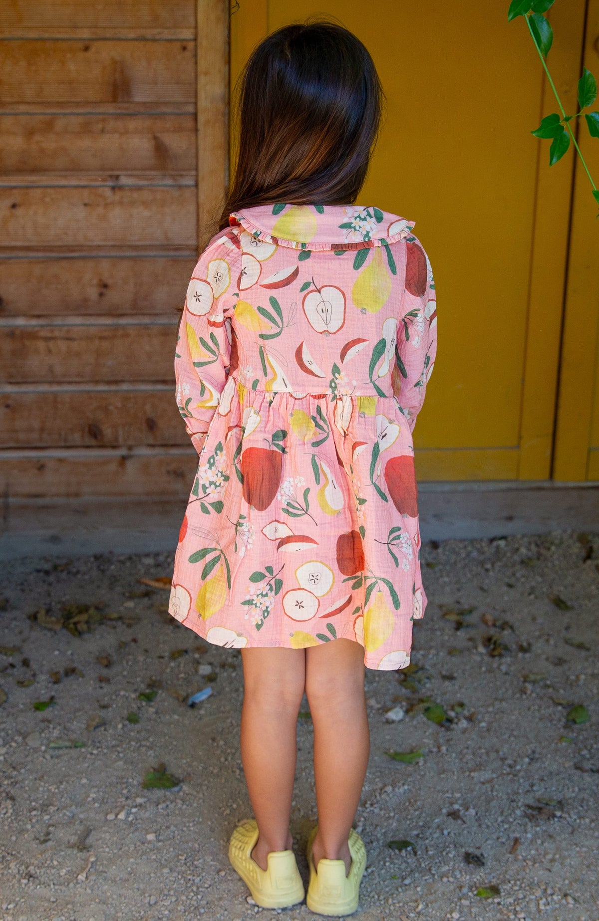 Girls Pink Lady Dolly Shirt Dress