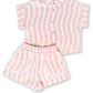 Girls Pink Surf Dakota Boxy Buttondown
